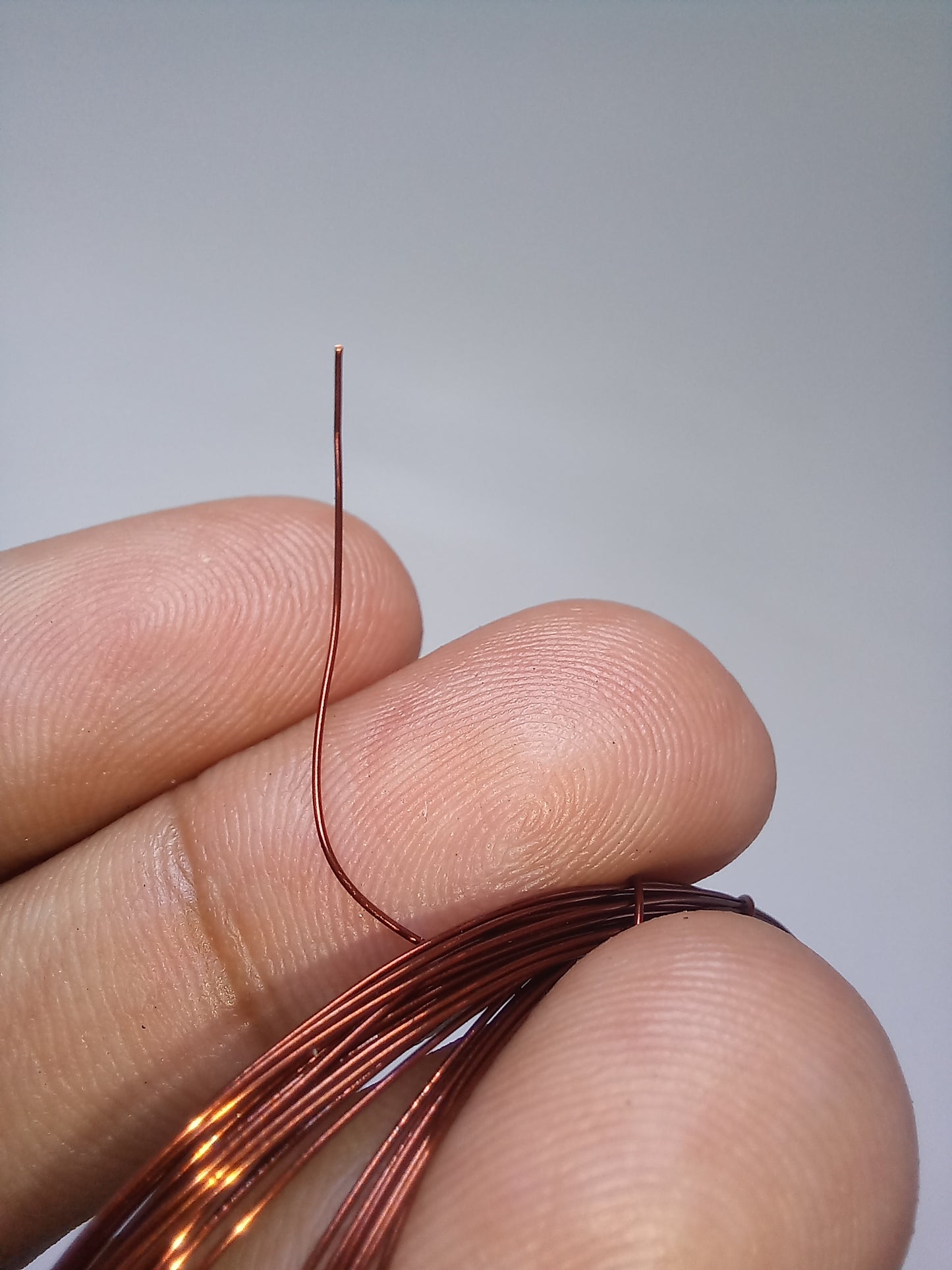50feet Thin Copper Wire, Non Tarnish, 30gauge (0.2mm).