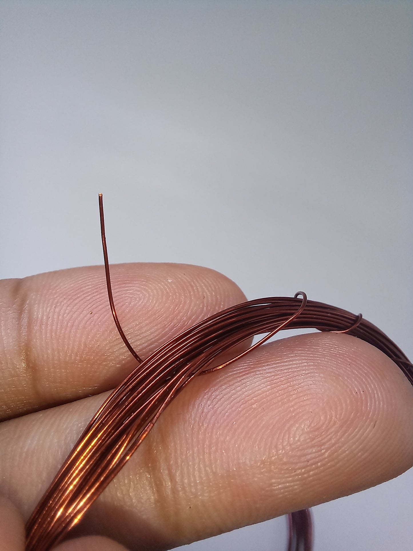 50feet Thin Copper Wire, Non Tarnish, 30gauge (0.2mm).