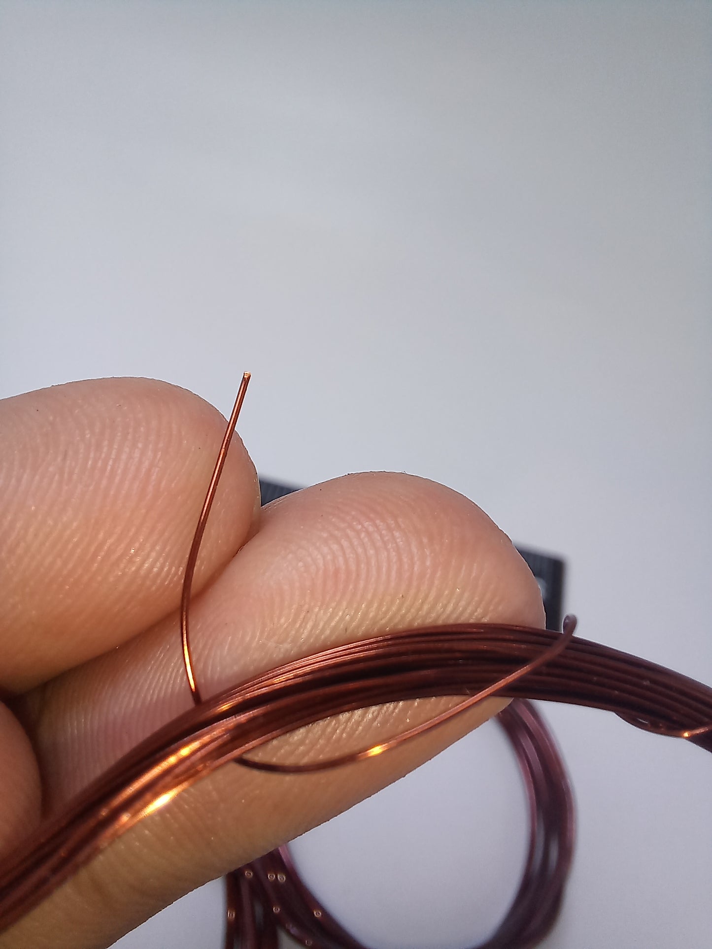 50feet Thin Copper Wire, Non Tarnish, 30gauge (0.2mm).