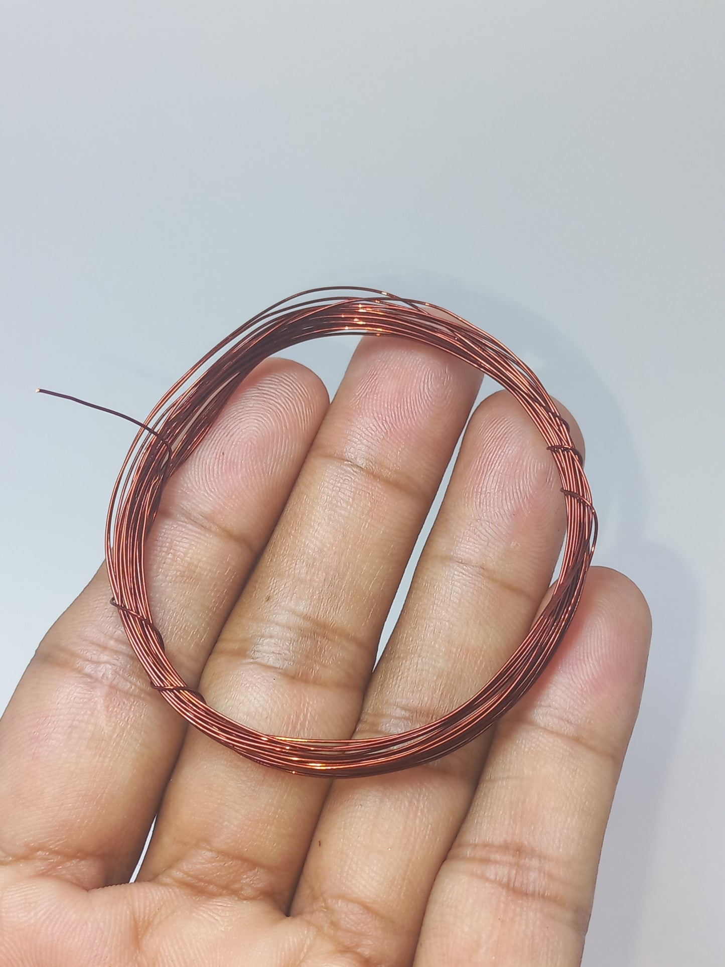 50feet Thin Copper Wire, Non Tarnish, 30gauge (0.2mm).