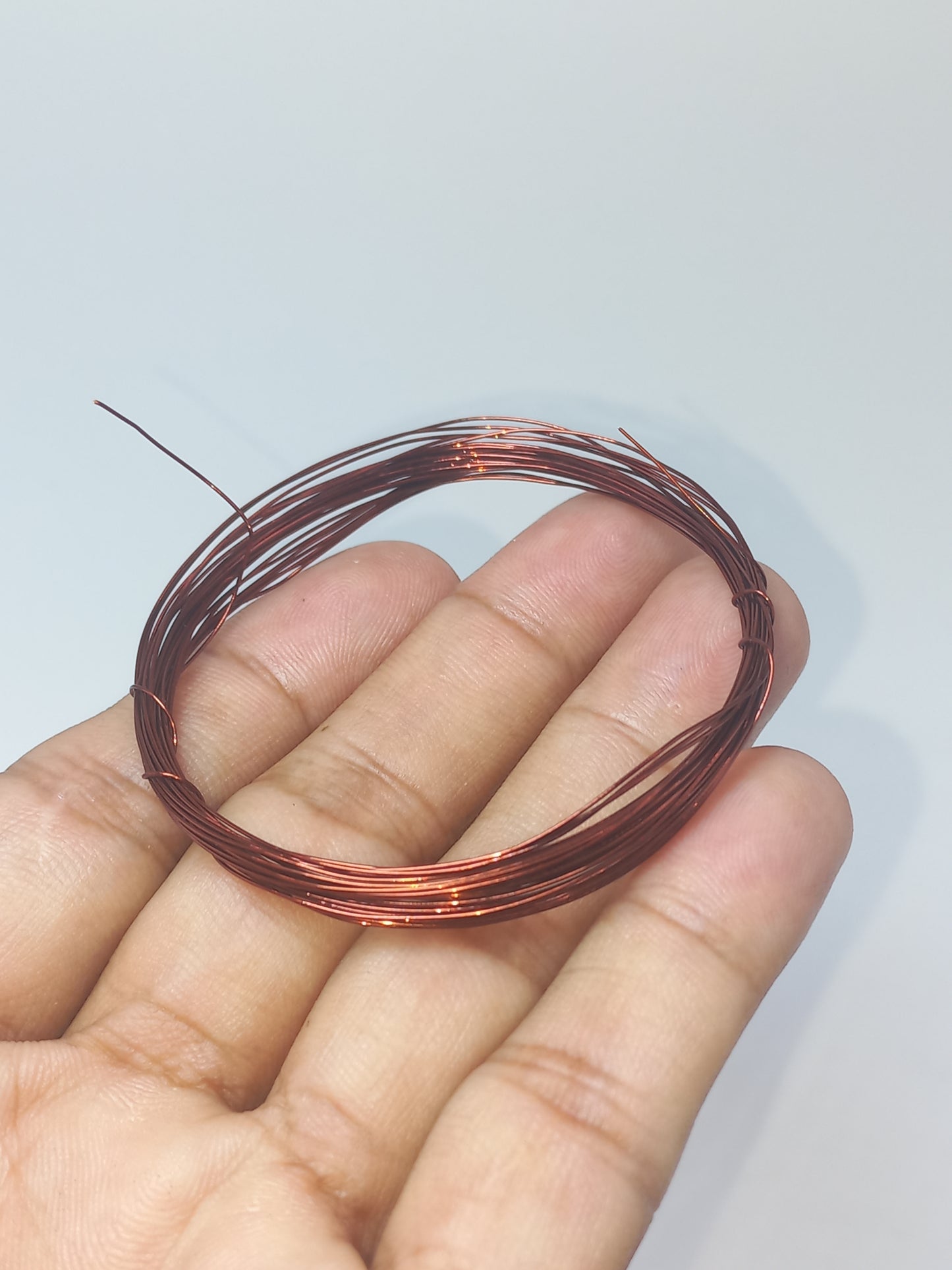 50feet Thin Copper Wire, Non Tarnish, 30gauge (0.2mm).